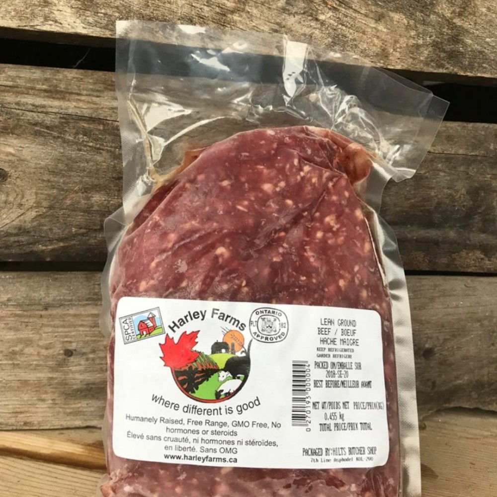 Beef - Ground - Grass-fed - Lean  - Approx 1 lb  